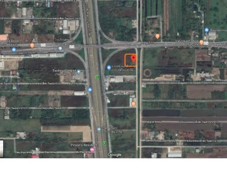 For Sale - ขาย ที่ดิน คลองสี่ ปทุมธานี ติดถนน ใกล้ทางหลวง - 65374