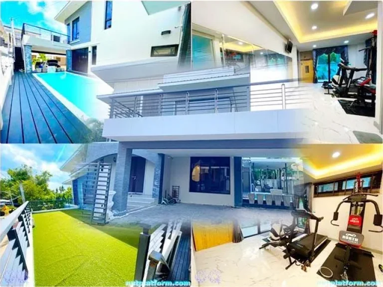 ให้เช่าคฤหาสน์หรู PoolVilla แอร์9ตัว 4นอน ลดราคาครึ่ง