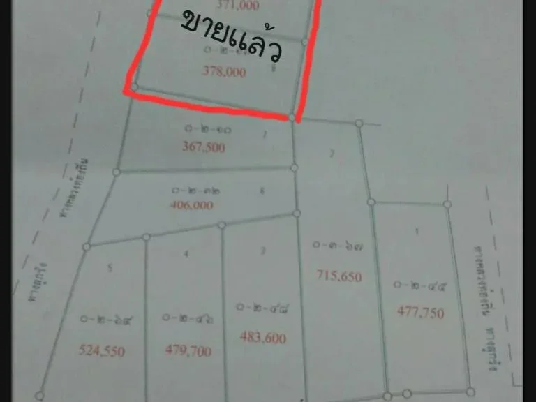 ที่ดินโฉนดแบ่งแปลงสำหรับที่อยู่อาศัยใกล้เมือง