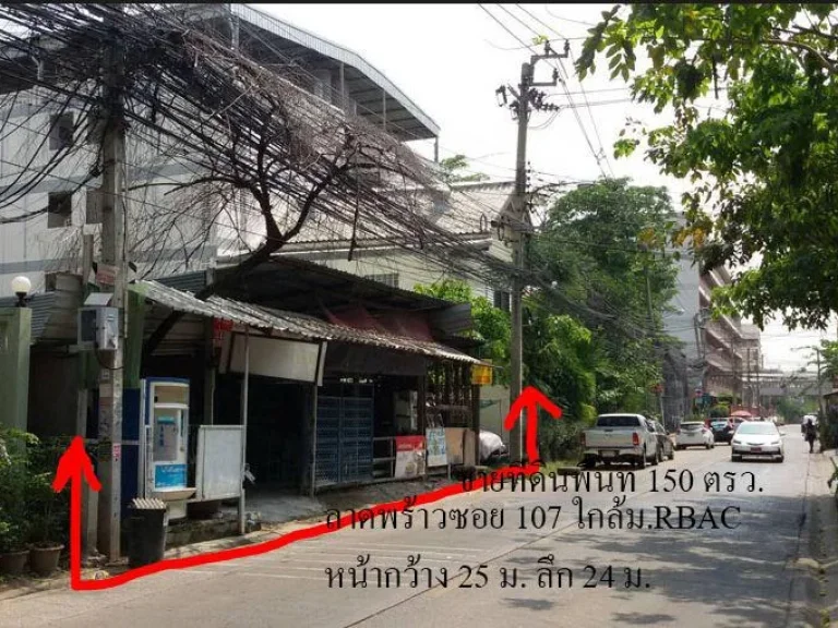 ขายที่ดิน 150 ตรว ถลาดพร้าว 107 ทำเลดี ใกล้เดอะมอลล์บางกะปิ เหมาะทำอพาร์เม้นท์ บ้าน อื่นๆ ราคาพิเศษ โทร 093-9594717