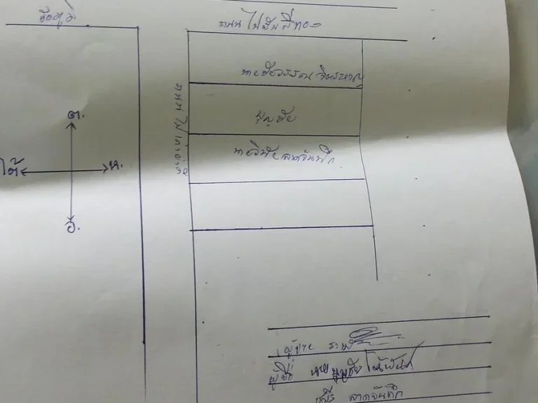 ขายที่ดิน ทำการค้า ที่อยู่อาศัย 100 ตรว