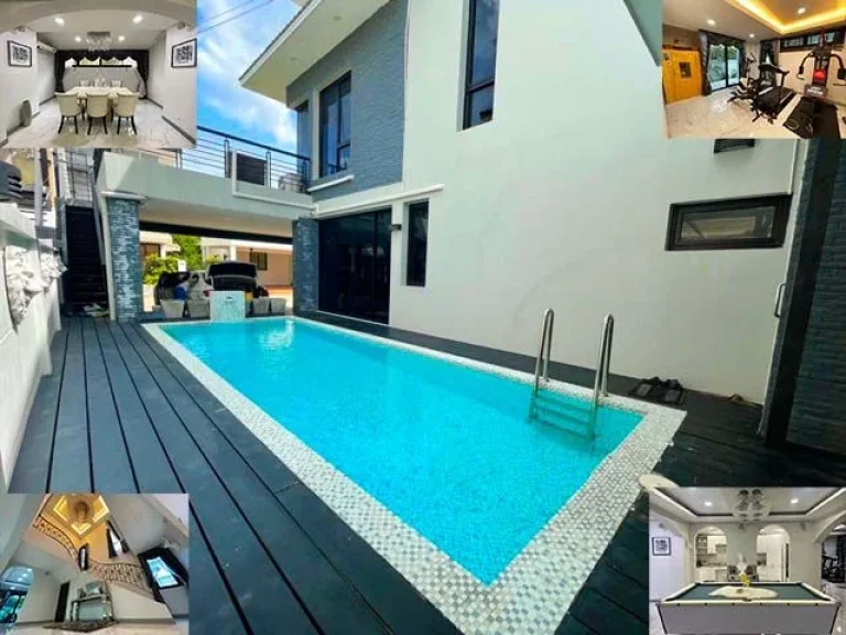 ลดราคาครึ่ง จากแสนบาท ให้เช่าคฤหาสน์หรู PoolVilla แอร์9ตัว