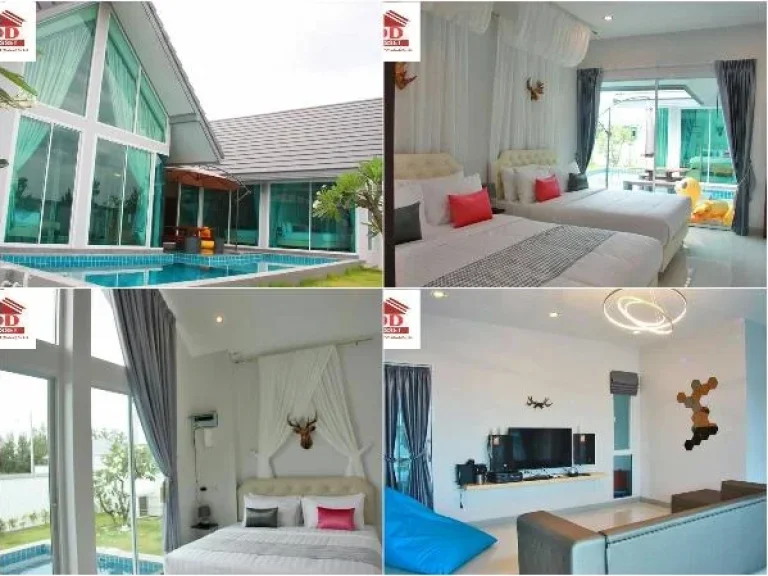 โครงการบ้านเดี่ยวพร้อมสระ ซีรีนนารา พูลวิลล่า หัวหิน-ชะอำ Serene Nara Pool villa