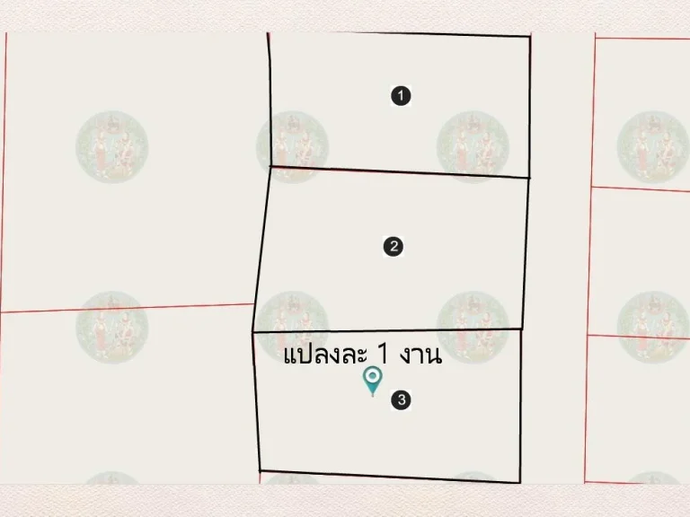 POP-311 ที่ดิน 1 งาน 3 แปลง ตนิคมลำโดมน้อย อสิรินธร จอุบลราชธานี ใกล้สถานที่ราชการ ราคางานละ 25 แสนบาท