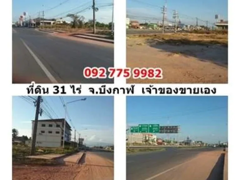 ขายที่ดิน อยู่ใจกลาง จบึงกาฬ