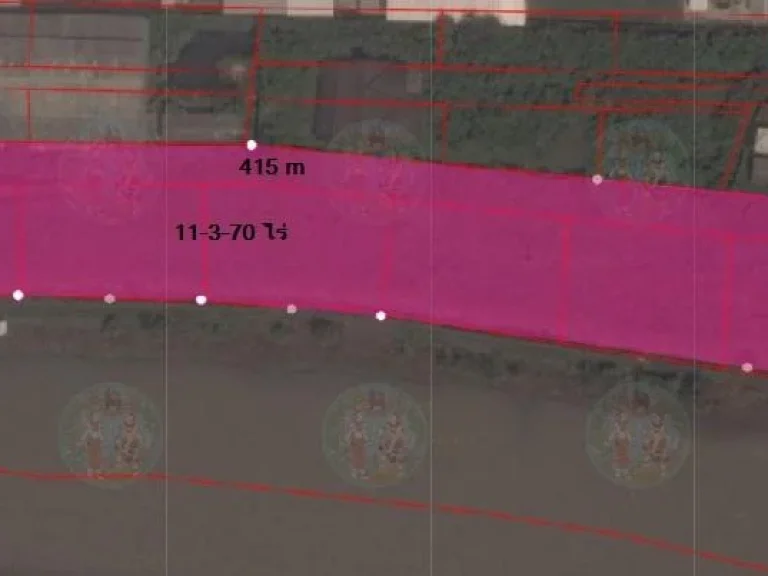 ที่ดินสมุทรปราการติดถนนกิ่งแก้ว-บางพลี 11-3-70 ไร่ห่างบางนา-ตราด 18 KM