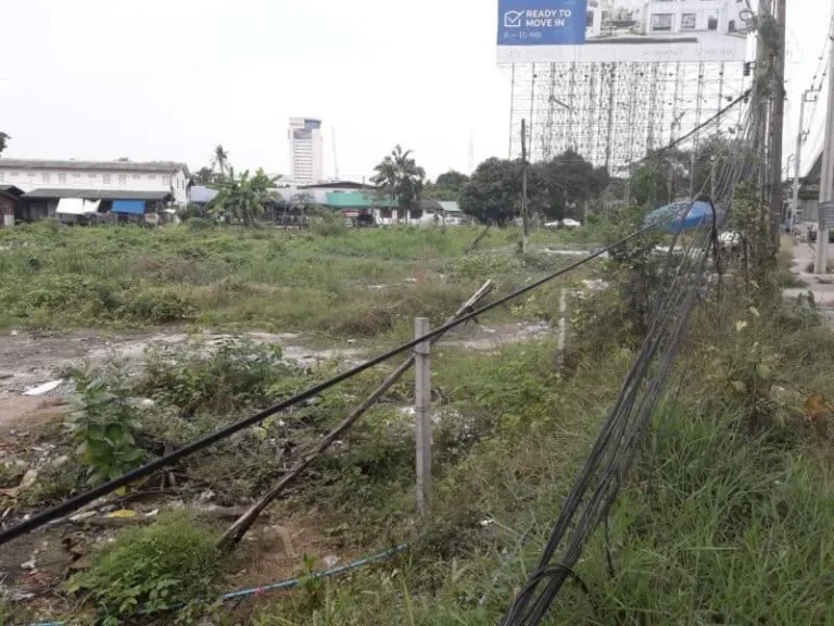 ขายที่ดิน 5-1-54 ไร่ ติดถนนกำแพงเพชร6 ใกล้สถานีรถไฟฟ้าวัดเสมียนนารี 60 เมตร แปลงนี้ สวยสุดในย่านนี้