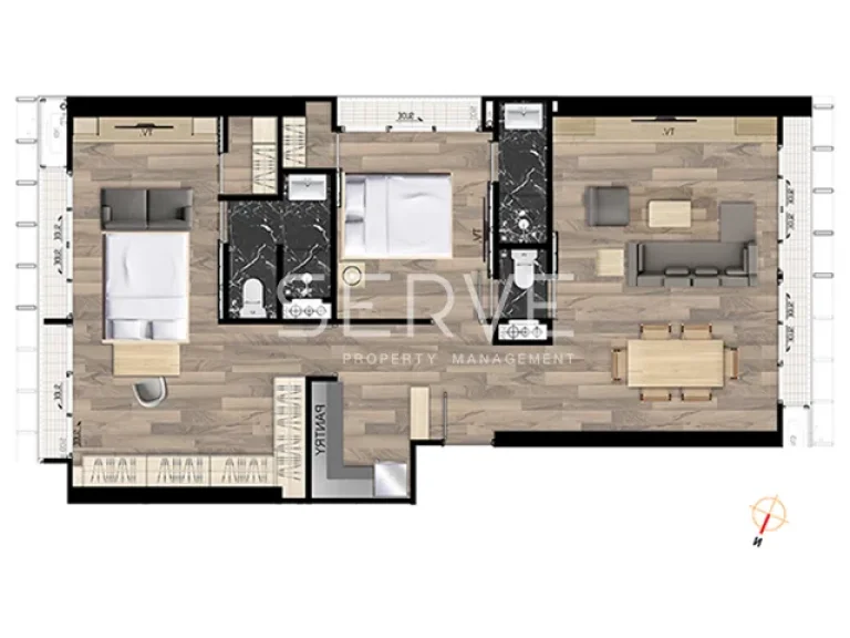 ปล่อยเช่าคอนโด Park 24 2 Bd 2 Bth 100 sqm คอนโดกลางสุขุมวิท พร้อมพงษ์ 90000 บด