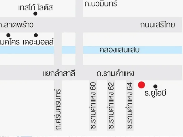 ให้เช่า ดีคอนโด รามคำแหง 64 ขนาด 30 ตารางเมตร 1 นอน ตึก A