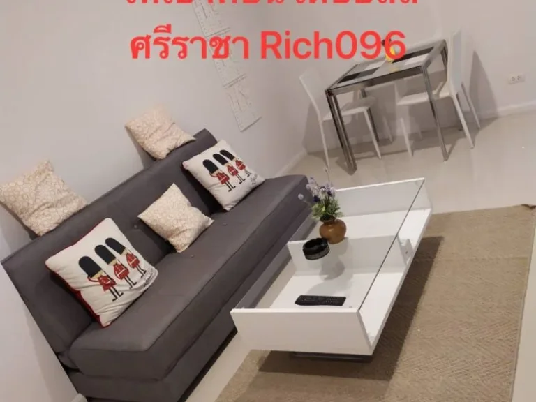 ให้เช่าคอนโด หรูสวยแต่งครบ พร้อมอยู่ ซีฮิลล์ ศรีราชา Rich 096