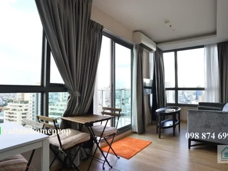 ขาย 1 ห้องนอนขนาด ใหญ่สุด 50 ตรม ชั้น29 บนสุด รองจาก Penthouse H43 Sukhumwit วิว Panorama