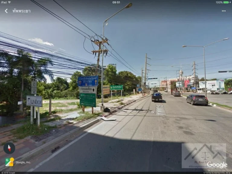 Land For Sale ที่ดิน เมืองพัทยา 8 ไร่ ติดถนนทัพพระยา