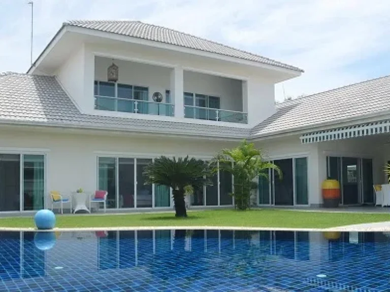 บ้านเช่าพร้อมอยู่ SPACIOUS 5-ZI POOL VILLA บรรยากาศดี เงียบสงบ