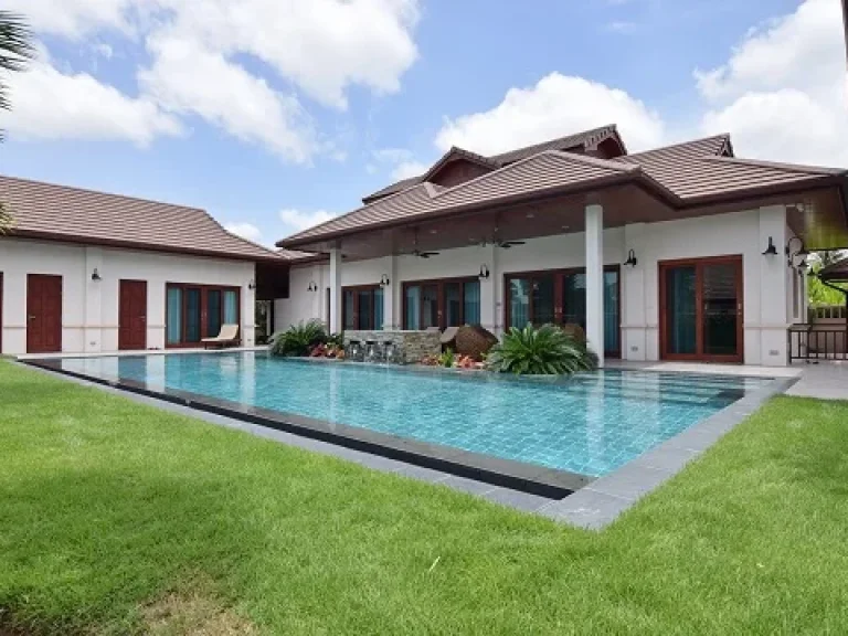 บ้านเช่าพร้อมอยู่ LUXURIOUS THAI-BALI STYLE VILLA บรรยากาศดี เงียบสงบ