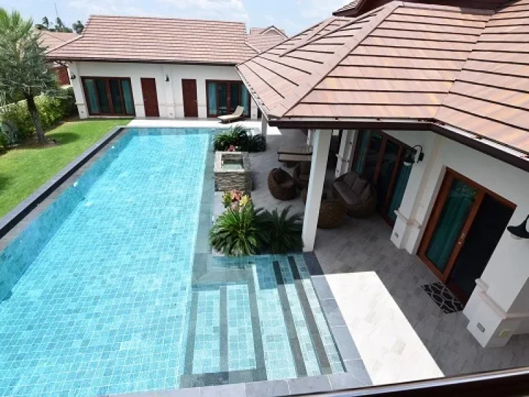 บ้านเช่าพร้อมอยู่ LUXURIOUS THAI-BALI STYLE VILLA บรรยากาศดี เงียบสงบ