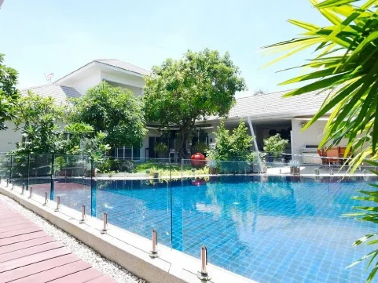 บ้านเช่าพร้อมอยู่ LARGE POOL VILLA LEE 1 สวยคุณภาพ บรรยากาศร่มรื่น เงียบสงบ