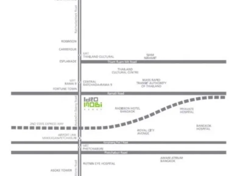 ให้เช่า Idio Mobi พระราม 9 ไกล้ MRT พระราม 9 เพียง 3 นาที 15000 บาท เดินทางสะดวก