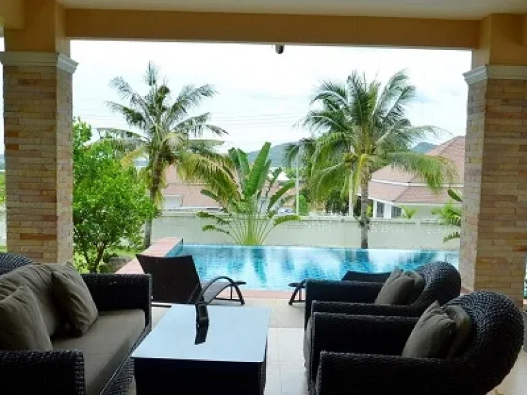 บ้านเช่าพร้อมอยู่ POOL VILLA WITH SEA VIEW วิวภูเขา สวย