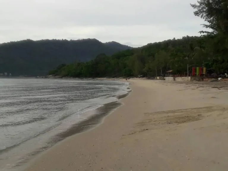 ขายที่ดินติดทะเลหาดหน้าด่านใกล้ขนอมซันไรส์รีสอร์ท