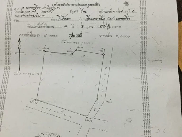 ที่ดินในตัวอำเภอประโคนชัย เนื้อที่ 3-2-87 ไร่ ราคาถูกมาก