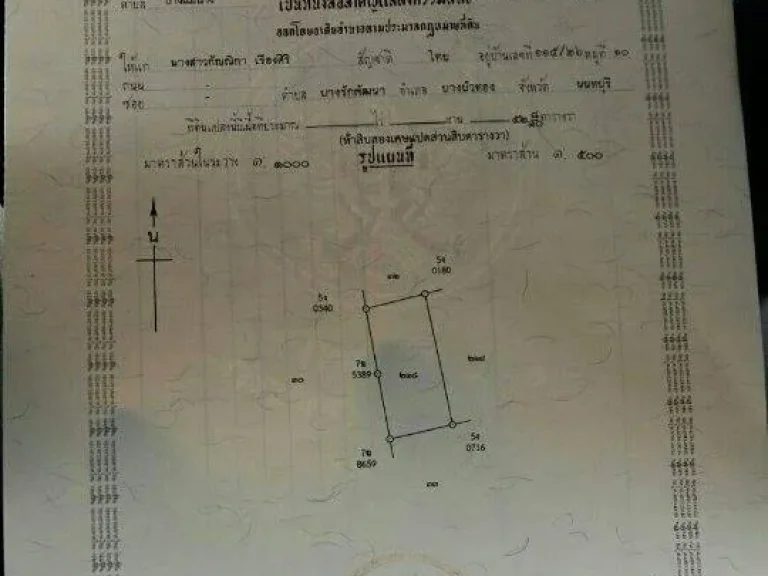 ขายที่ดิน 52 ตรว เหมาะปลูกบ้านอยู่อาศัย