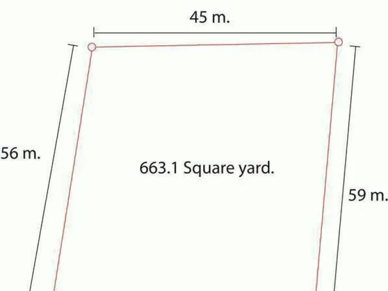 ขายที่ดิน 663 ตรว สุขุมวิท ซอยนานา3 ที่ดินเป็นรูปสี่เหลี่ยม