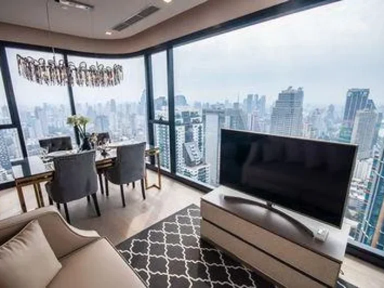 For Rent Ashton Asoke วิวสวยมาก เฟอร์นิเจอร์ Build in ทั้งห้อง