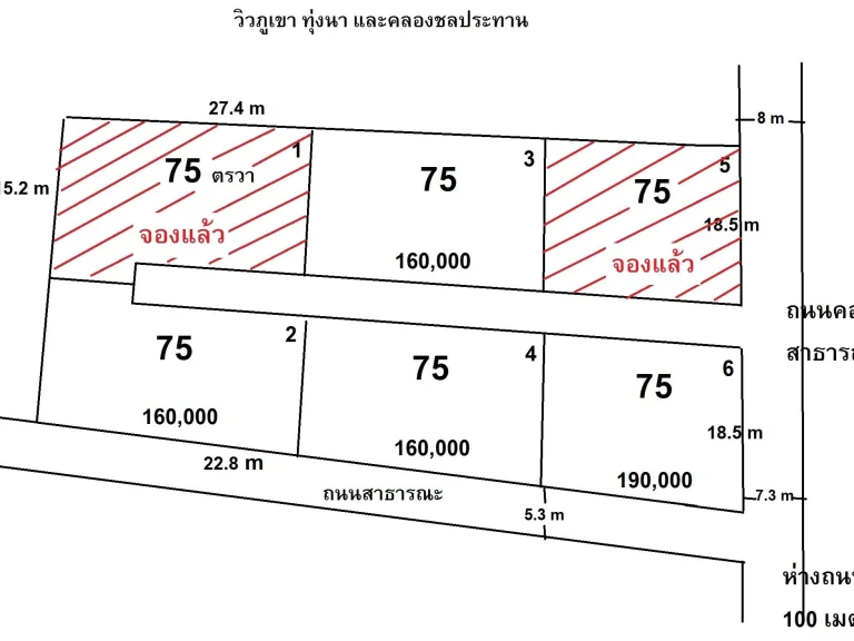 ที่เนินสวนโฉนด 150 ตรวาขายถูก น้ำไฟพร้อม วิวธรรมชาติ