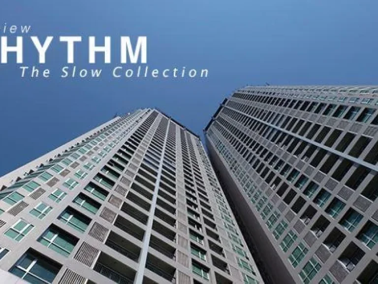 ให้เช่าคอนโด ริทึ่ม สาทร RHYTHM Sathorn ใกล้ BTS สะพานตากสิน ห้องพร้อมอยู่