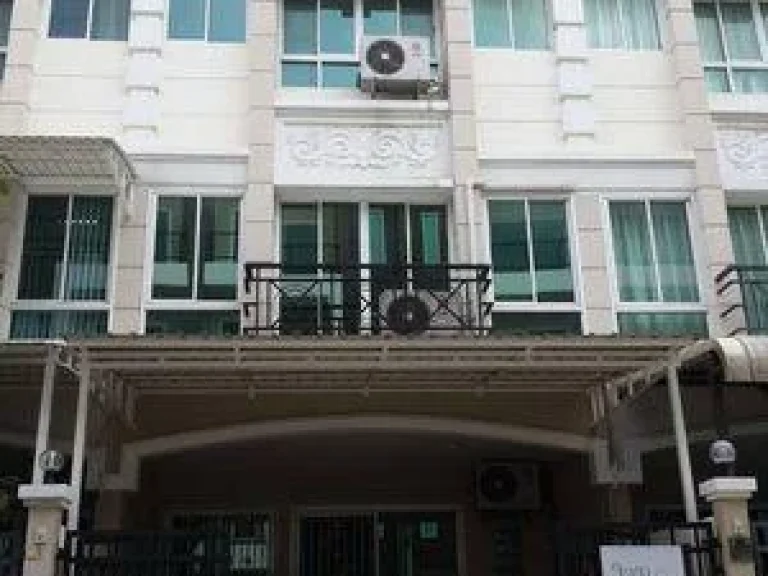 FOR RENT สำหรับเช่า Grand De Ville Srinakarin 42 4 beds 4 baths 4 Storey 30 Sqw35000 For Office And Live In