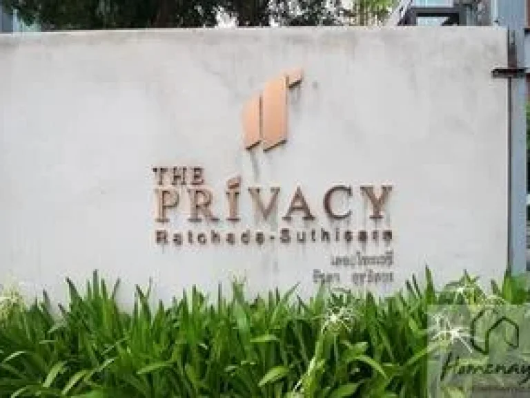 For rentTHE PRIVACY RATCHADA SUTTHISAN Fully furnished near MRT SUTTHISAN