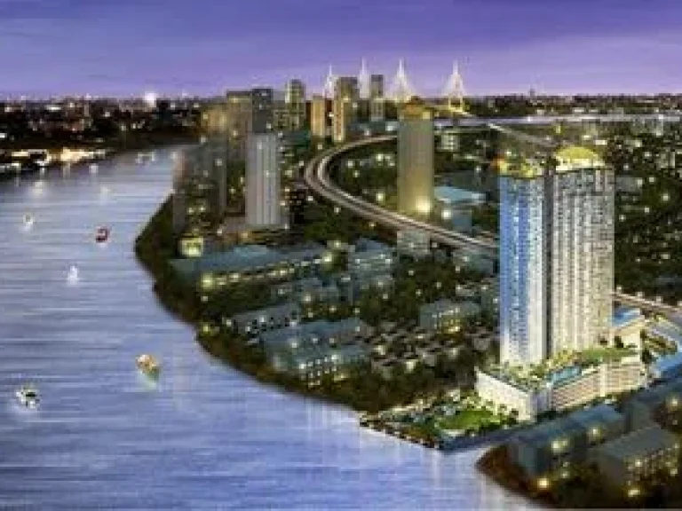 Condo ให้เช่า l Supalai ศุภาลัย พรีมา ริวา พระราม 3 ห้องใหม่ 43 ตรม วิวสวยมาก