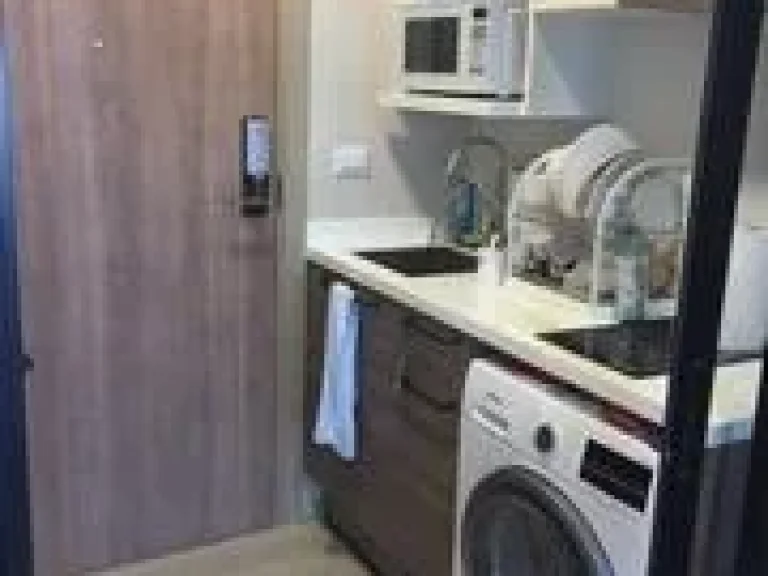 For rentCONDOLETTE MIDST RAMA 9 on high floor with nice decoration Fully furnished