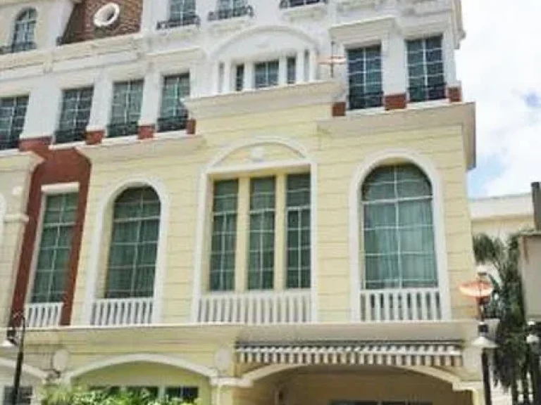 Sale Baan Klang Krung Nonsi Road Townhome Near Lotus Rama 3