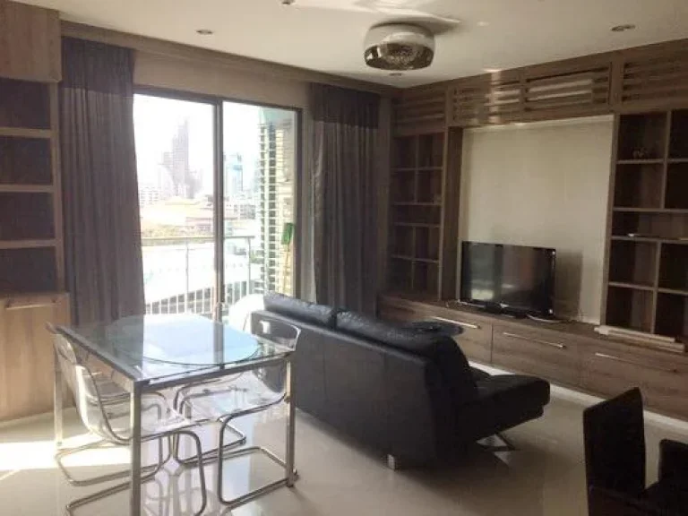 FOR RENT สำหรับเช่า Villa Asoke 2 beds 2 baths 80 Sqm45000 Fully Furnished Mid Floor Pool View Great Deco