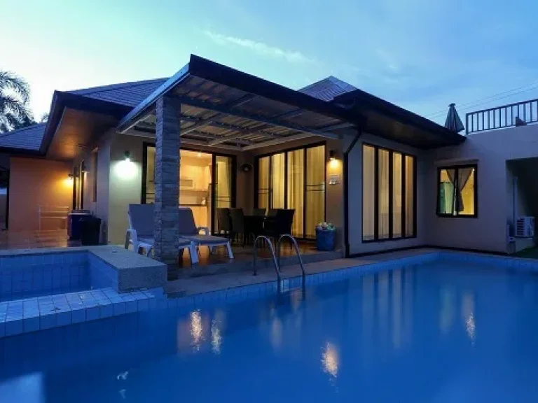 บ้านเช่าพร้อมอยู่ POOL VILLA WITH GARDEN ใจกลางเมือง