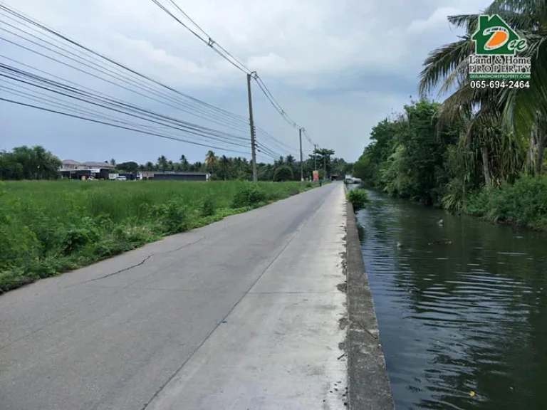 ขายที่ดินเปล่า 9ไร่ 364ตรว ริมถนนซอย ใกล้สวนพุทธมณฑลสาย4 บางกระทึก สามพราน นครปฐม LA0136