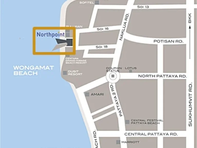 Northpoint Pattaya 3Bed 129SqM fully furnished