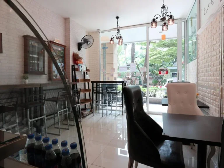 ขายคอนโด เลอฌ็อง Le Champ Condo พร้อมกิจการร้านกาแฟ ซอยลาดพร้าว 112-114