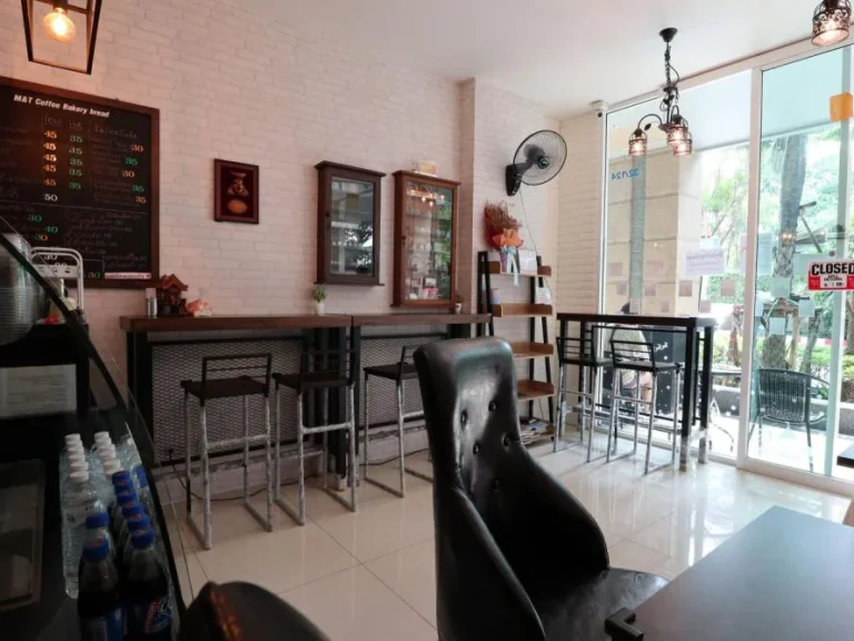 ขายคอนโด เลอฌ็อง Le Champ Condo พร้อมกิจการร้านกาแฟ ซอยลาดพร้าว 112-114