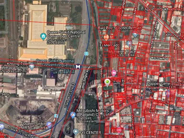 ขายที่ดินเปล่า คลองเตย 193 ตรว อยู่ตรงข้าม ศูนย์การประชุมแห่งชาติสิริกิติ์