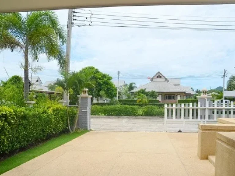 บ้านให้เช่า RESORT VILLA WITH GARDEN พร้อมอยู่ บรรยากาศดี