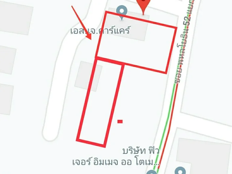 ที่ดินเปล่า ซ พหลโยธิน 52 แยก 48 เนื้อที่ดิน 1311 ตรว