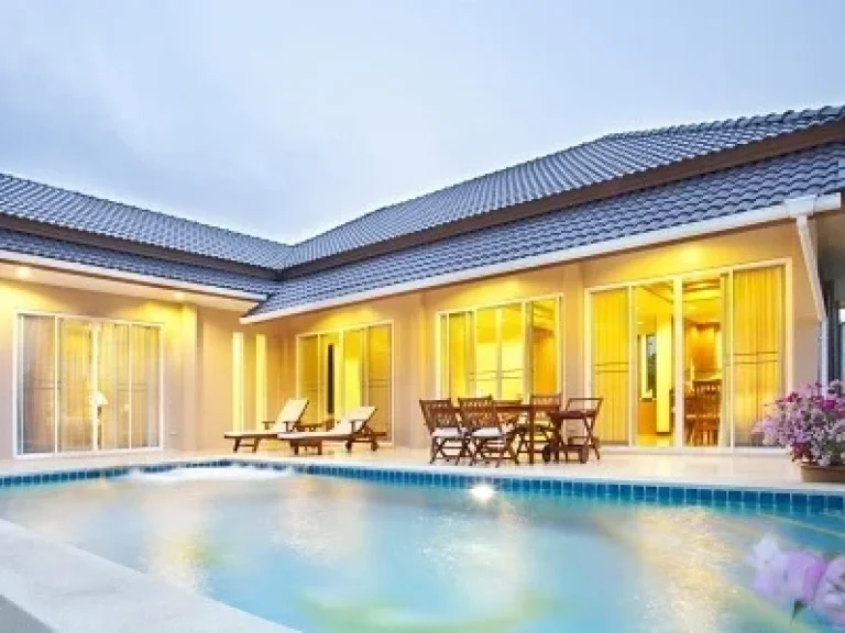 ขายบ้านเดี่ยวหัวหิน SEARIDGE VILLA พร้อมสระว่ายน้ำ