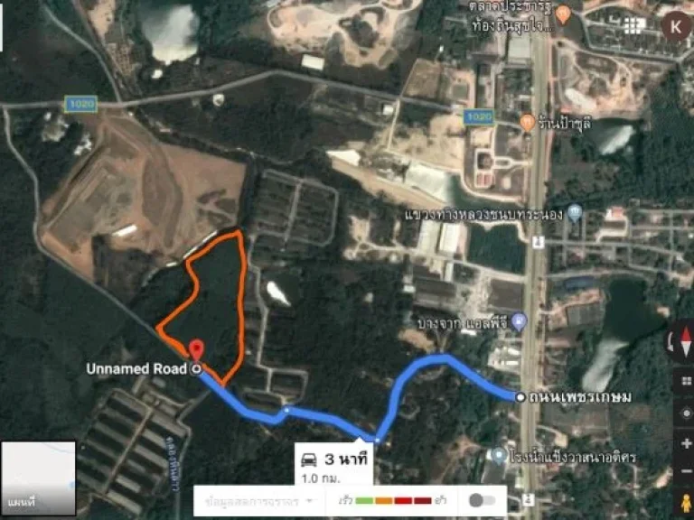 ขายเช่า ที่ดิน 22ไร่ ห่างถนนเพชรเกษม1km เหมาะทำโรงงานหรือรีสอร์ท