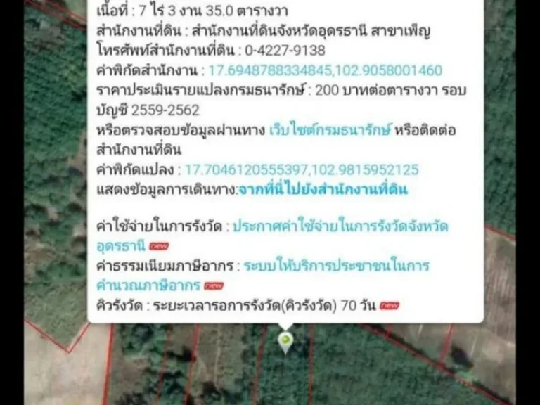 ขายที่ดินด่วน โฉนดพร้อมโอน