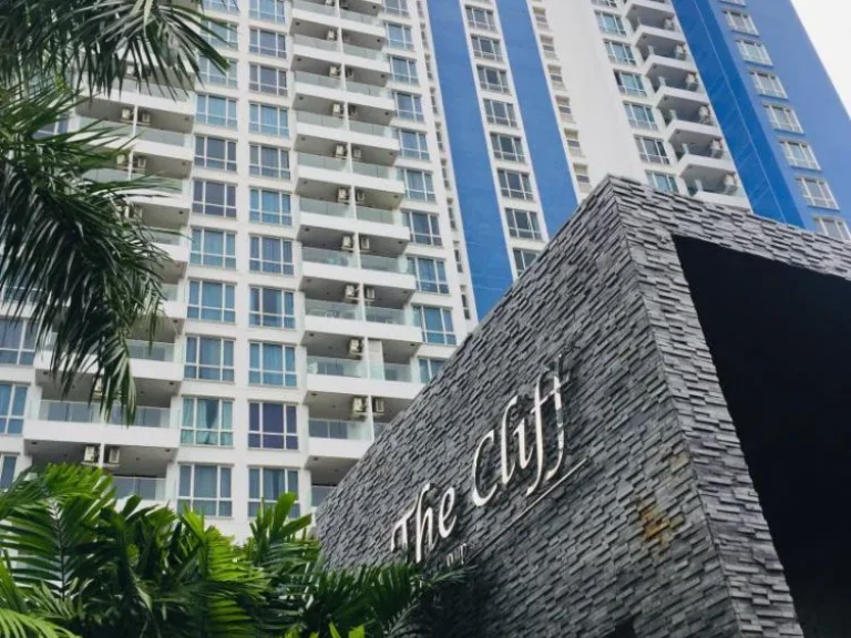 ขาย คอนโด เดอะคลิฟ The Cliff เขาพระตำหนัก เมืองพัทยา เฟอร์นิเจอร์พร้อมอยู่ - 64635