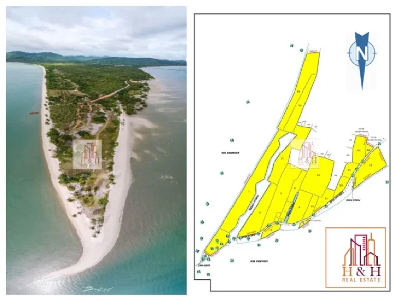 ที่ดินพังงา เกาะยาวใหญ่ 190ไร่ แหลมหาด จุดที่นักท่องเที่ยวต้องมา