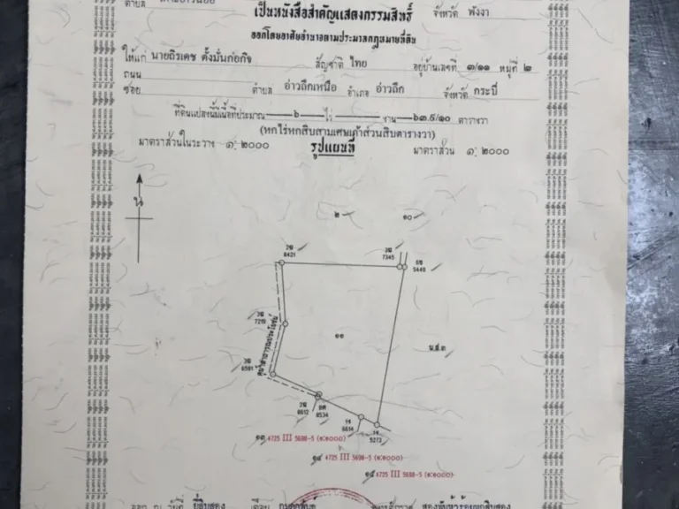 ขายที่ดิน เจ้าของที่ดินขายเอง ราคา 28ล้านบาทไร่ ฝั่งบ้านอันเป้า-บ้านน้ำจืด ที่ดินติดถนนบนเกาะและเป็น Sea View