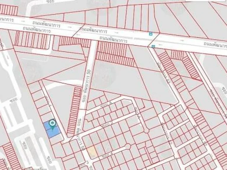 ขายที่ดิน ซอยพัฒนาการ 50 หมู่บ้าน เคหะนคร 3 ใกล้ Airport Link สถานีหัวหมาก เหมาะซื้อลงทุน